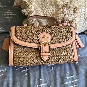 Coach Raffia Bag